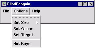 Screen Shot of BlindPenguin Interface